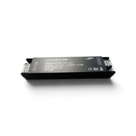 FA-09.Led Line Driver 100W Modelo: HPOWV 100H 12U-J Bivolt Entrada: 12A Saida: 12V 8.3A S/RABICHO - LUMINI