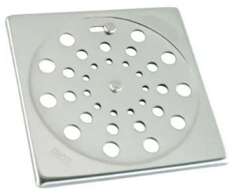 C03.Grelha Inox Quadrada 10CM Simples -Clarinox 