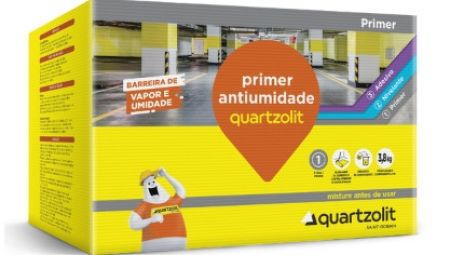 B13.Primer RU Anti umidade e Barreira de Vapor Quartzolit 3,8kg (Componente A+B)