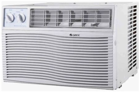 C64.**ALUGUEL**Ar Condicionado Janela Gree 12000 BTU/h Frio Mecânico GJC12BL-D6NMND2R - 220 Volts **(APENAS LOCAÇÃO MENSAL 30DIAS)**