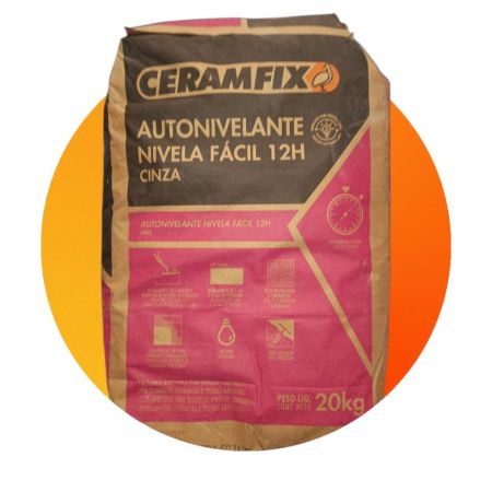 C-26 - Autonivelante Ceramfix - Nivela Fácil 12h - Cinza - 20kg Vencimento diversos