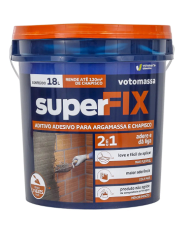 B-22 - Aditivo Adesivo P/ Argamassa Chapisco Superfix 18l Votomassa
