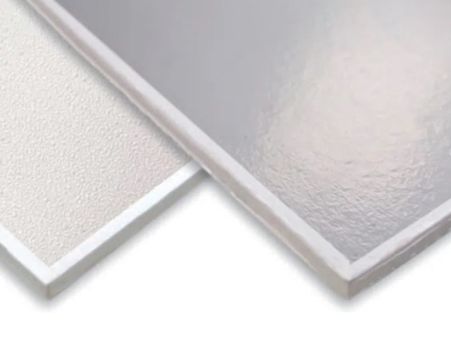 H02.Forro de gesso removível revestido com PVC e Alumínio 625x625x8mm HI CLEAN