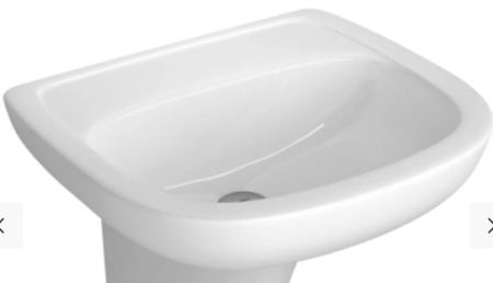 C-16 - Lavatório Deca Branco Vogue Plus COD.L.51.17