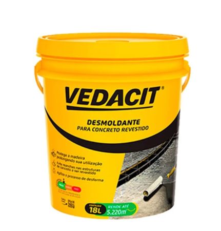 B-13.Desmoldante para concreto revestido 18L - Vedacit