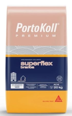 H-22 - Argamassa Premiuim Superflex Br 20Kg Portokoll ACIII - Venc. 17/04/2027
